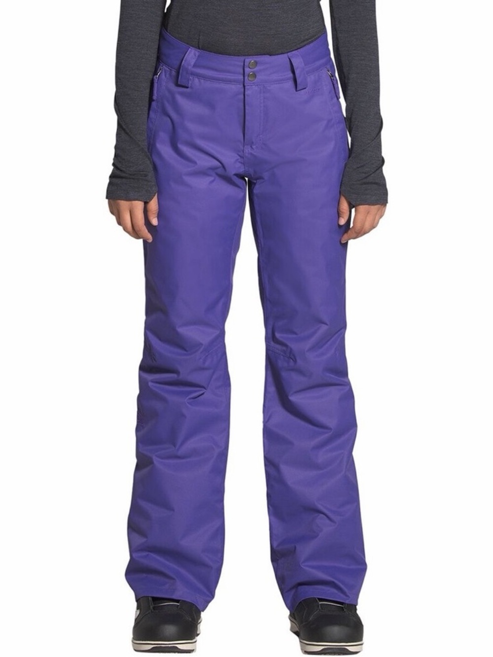 The North Face Deep Purple lined snow Pants